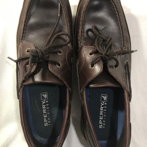 Sperry Mens Sz10.5  Loafers Leather#A131 - Picture 6 of 8
